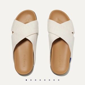 Rothy's The Weekend Slide (Oat ; Size 8)